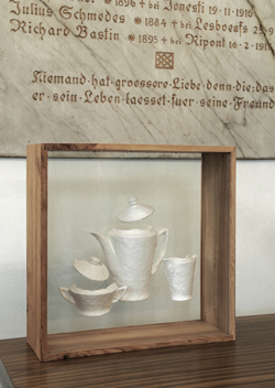 picture - coffee set II in a wooden box