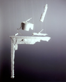 picture - table with musical instruments for children